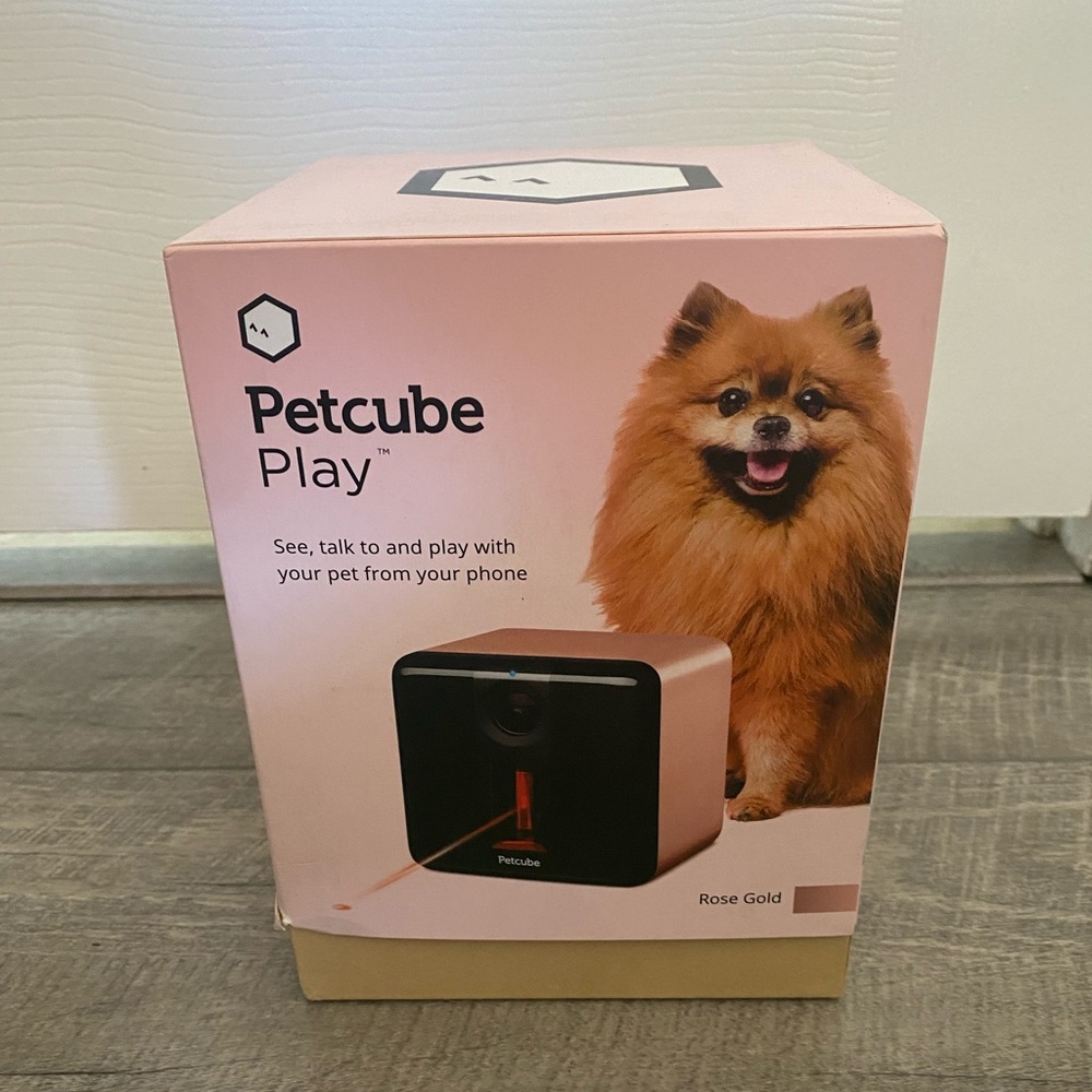 Petcube Play with Laser Rose Gold